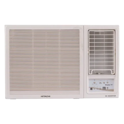 HITACHI Shizuka 1.5 Ton 5 Star Inverter Window AC (Copper Condenser, RAW518HHEO)